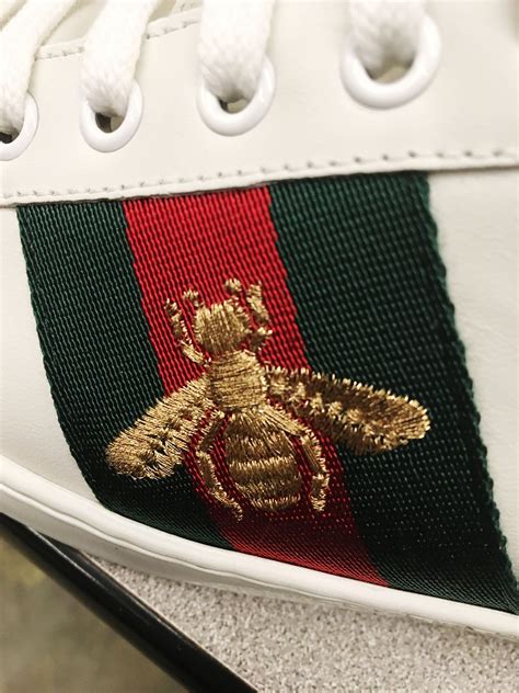 black green and red gucci shoes|gucci ace bee sneaker.